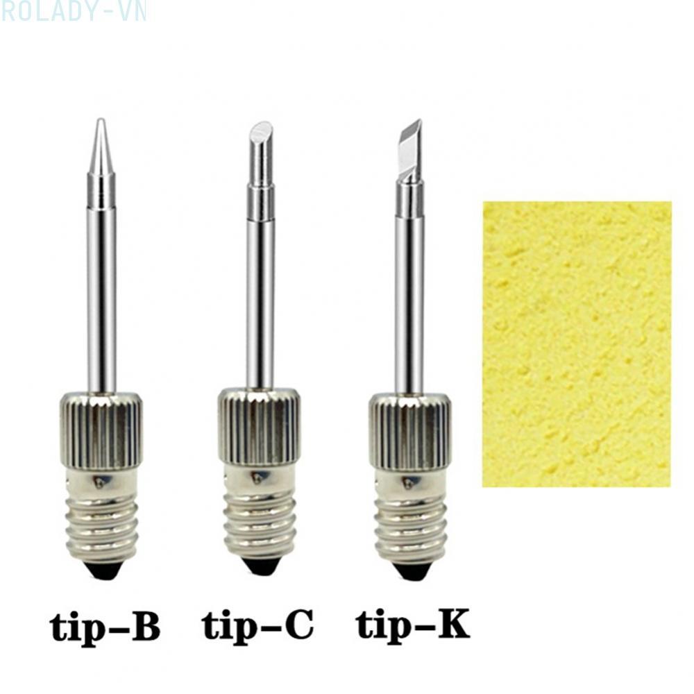 #ROYALLADY#Soldering Iron Tip 50 Mm/1.97Inches B C K Type Resistant Corrosion Welding Tools