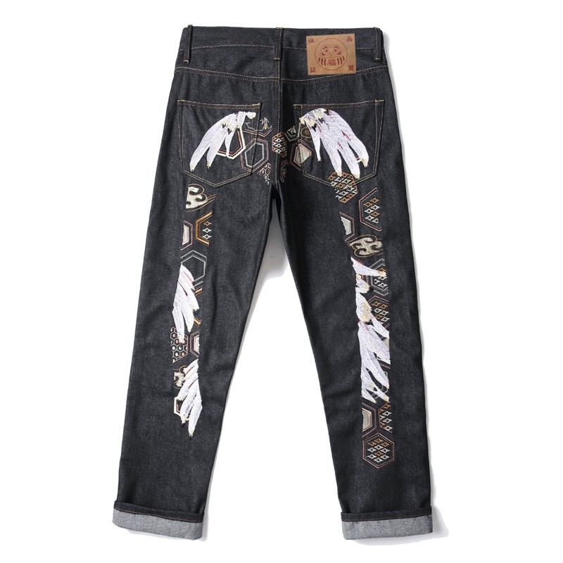 Số phong cách 399 Cc707
Evisu Evisu 2024 Quần jean viền ống hẹp thẳng
Quần jean dáng ôm VISU có nét 