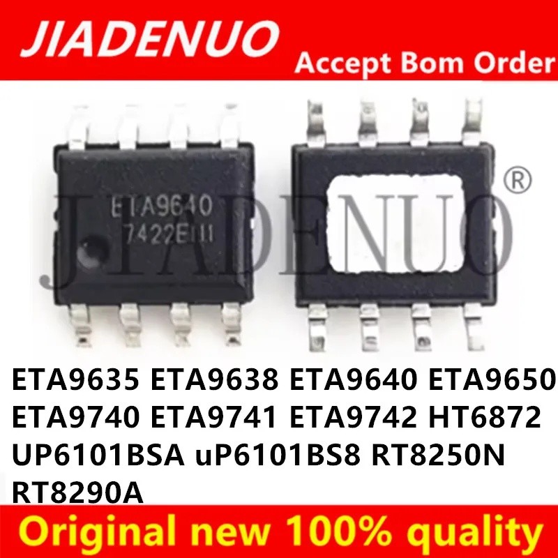 (5 Cái) 100% Mới ETA964 ETA9653 ETA9618 ETA9650 ETA97740 ETA9741 ETA9742 HT6872 UP6101BSA uP6101BS8 