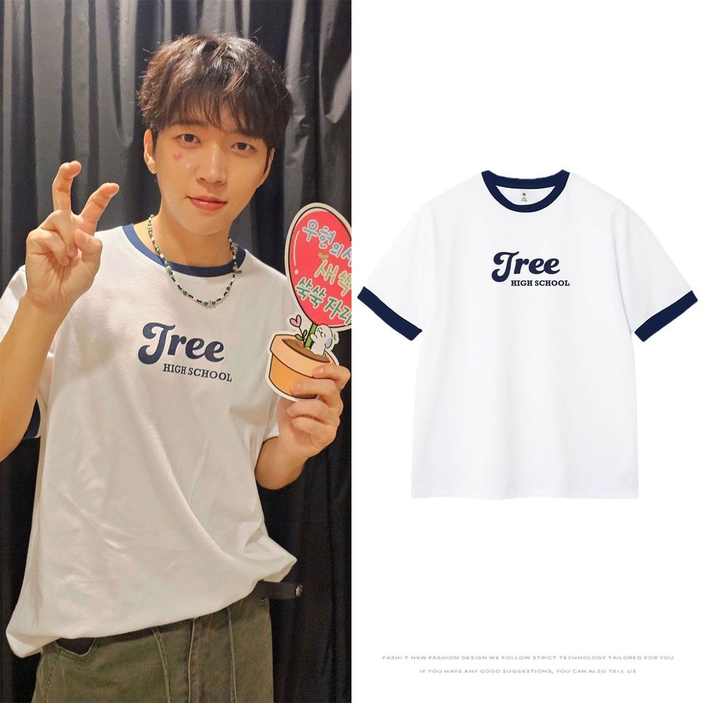 Sản phẩm mới độc quyền INFINITE INFINITE INFINITE 5 Concert Hàng hóa cùng phong cách Áo thun ngắn ta
