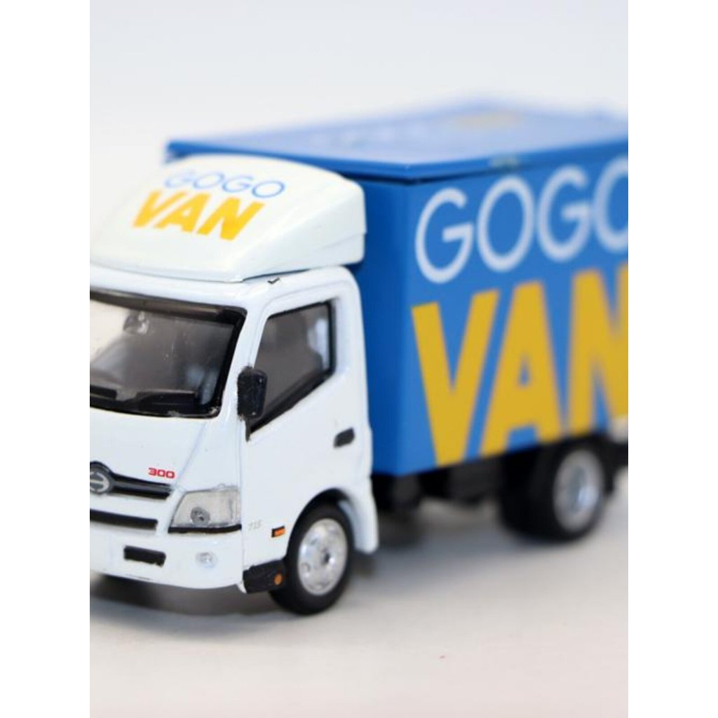 [Mẫu xe có sẵn] TINY 36 Micro Shadow 1 / 76 HINO 300 GOGOVAN LORRY HINO Mô hình vận chuyển xe tải nh