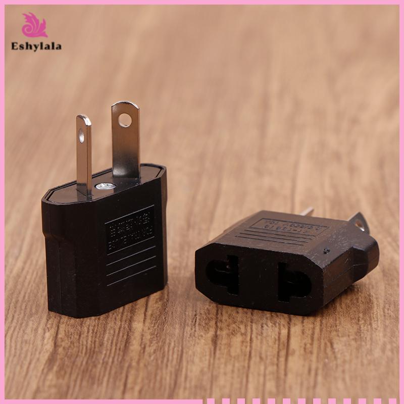 Eshylala 2 Cái EU US AU EU US Sang EU / EU Sang US Cắm Adapter Bộ Chuyển Đổi Soet [MỚI]