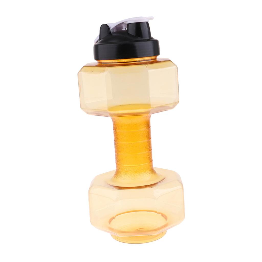 Di Động Dumbell Dung Tích Lớn Chai Uống Dumbell Hình Dạng Chai Nước Barbell Turnhalle Tập Thể Dục Th