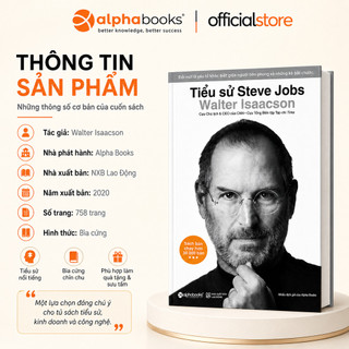 Sách Alphabooks - Tiểu Sử Steve Jobs (Walter Isaacson) (Alpha Books)