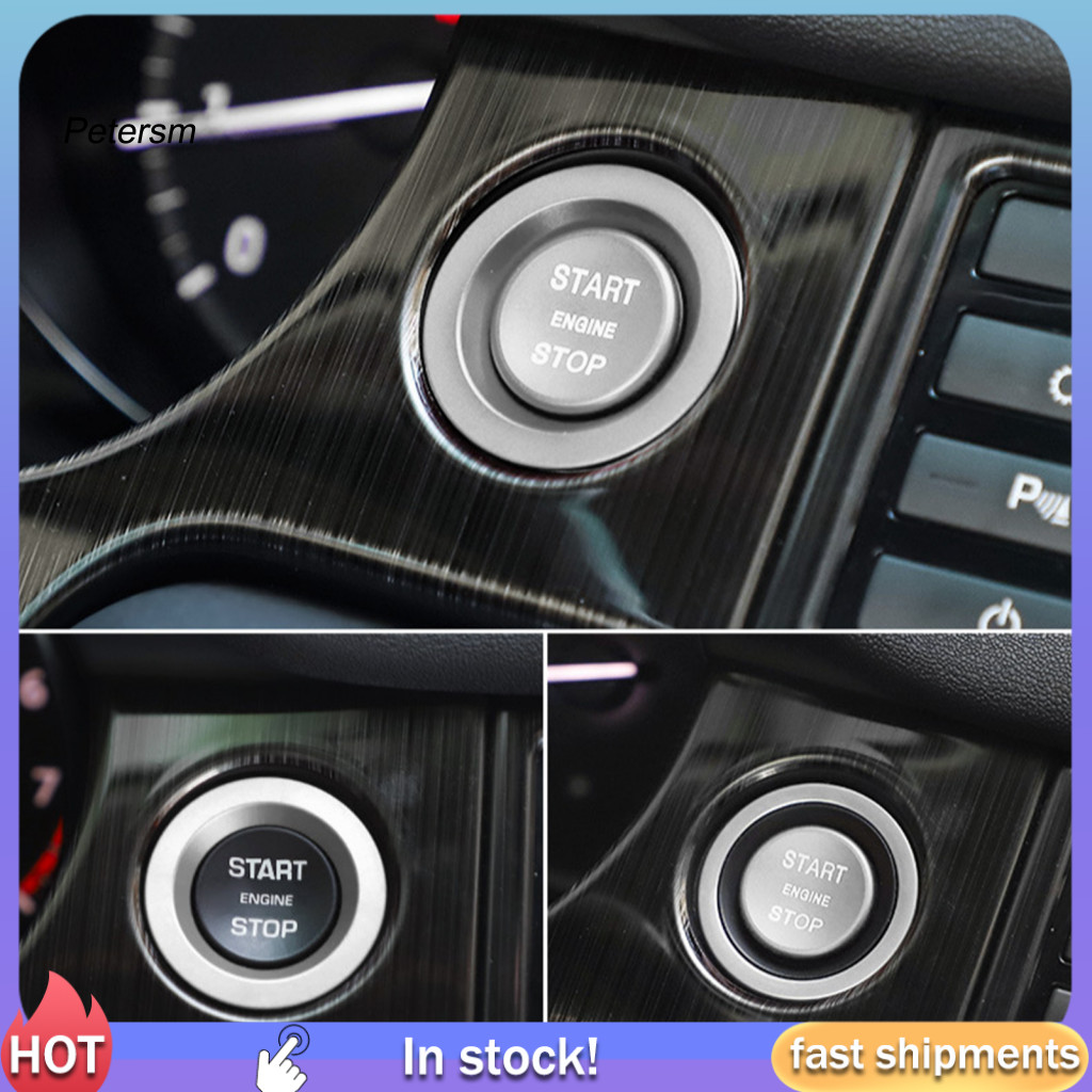 PP Start Stop Engine Sticker Start Stop Engine Push Button Sticker Phụ kiện ô tô Decal trang trí tự 