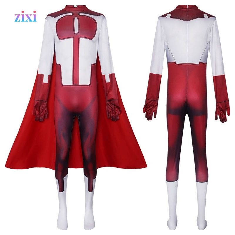 Trang phục cosplay Mortal Kombat Omni-Man, cosplay Omni-Man Nolan Grayson, áo liền quần sân khấu hai