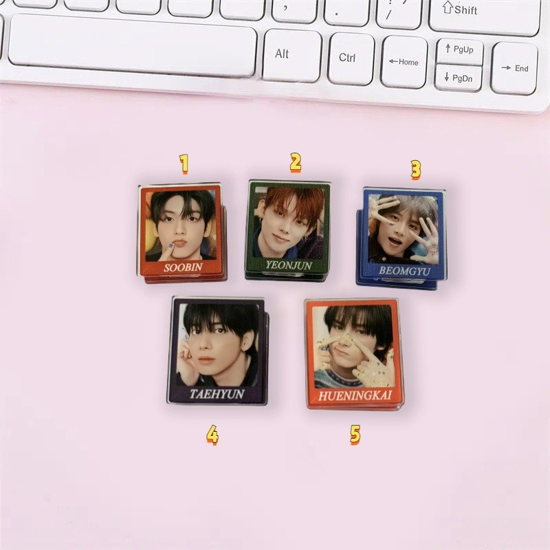 TXT Kết Hợp TAHYUN TAEHYUN TAEHYUN Acrylic PP Thư Mục Thư Mục 055