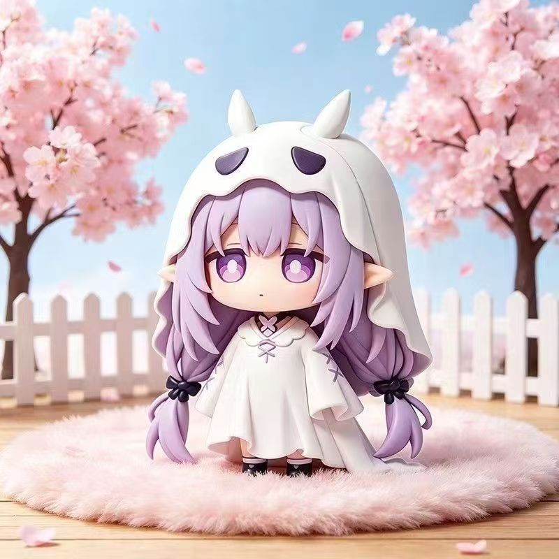 Ghost Castorice Figurine Honkai Star Rail Game Merch Car & Desktop Trang trí