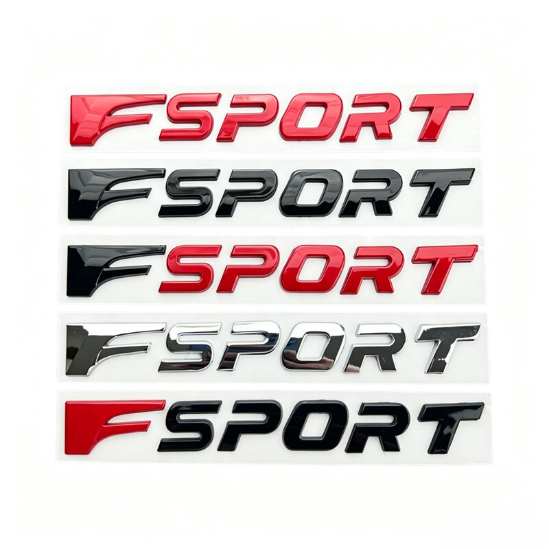 Dành Cho Xe Lexus F-SPORT logo ES IS RX NX FSSPORT Biểu Tượng 3D Kim Loại Tiếng Anh Chữ Sau Miếng Dá