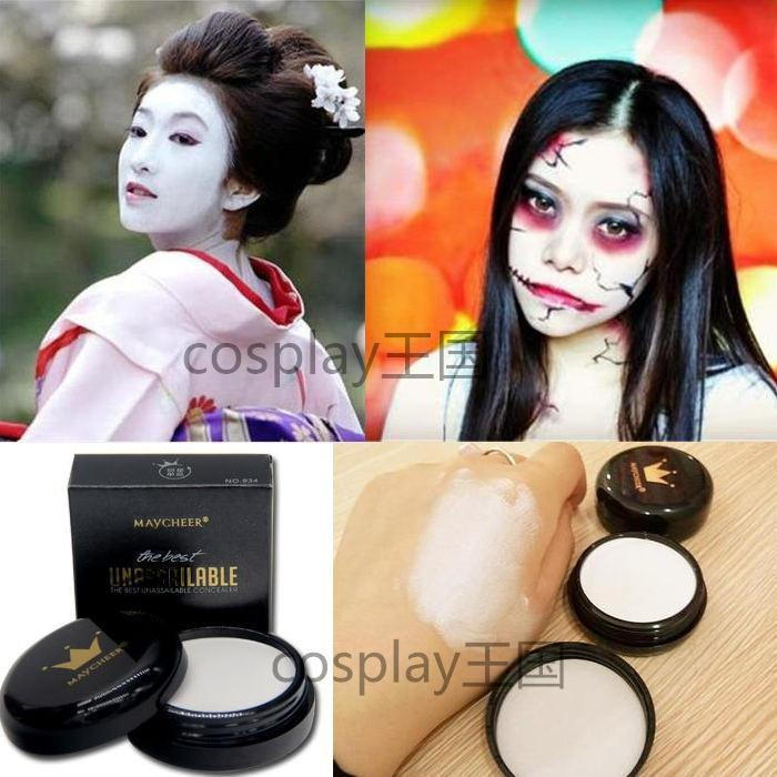 Small cos12y New Zombie Foundation Halloween Face Vampire Concealer Cream Stage White Pure White Mak