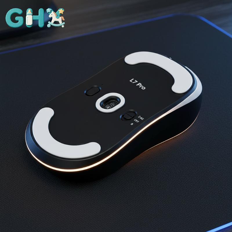 Chân Chuột GHX Cho MCHOSE L7 Ultra + 1 Bộ Miếng Lót Tốc Độ Phanh Mịn Thay Thế Bền Đẹp Cho Chuột Tay 
