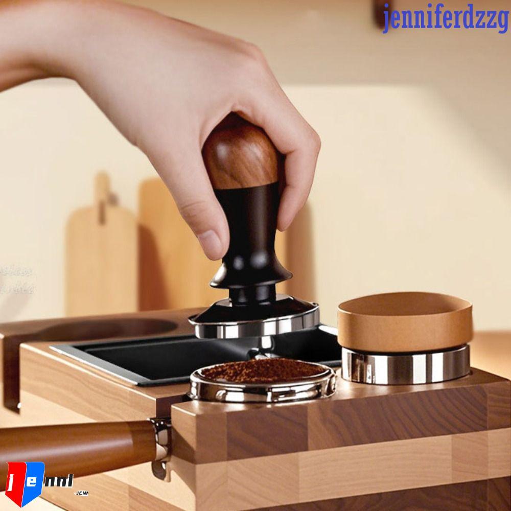 Hộp đựng cà phê JENNIFERDZZG, Máy san phẳng cà phê thiết kế lò xo tự phục hồi, Phụ kiện Expresso Đế 