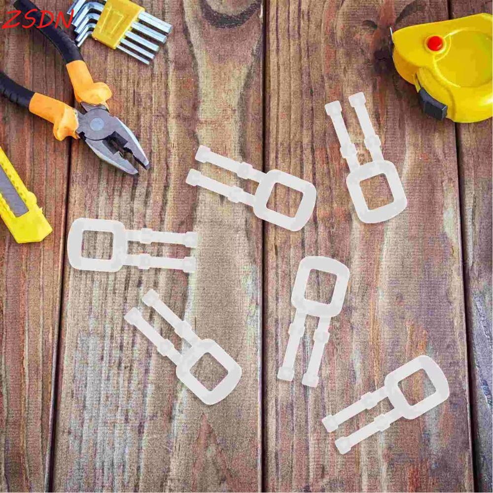 ZSDN Khóa đóng gói bằng nhựa ZSDN, Chất liệu PP Khóa dây đeo đóng gói 60x25 Mm, Khóa dây đai Polyest