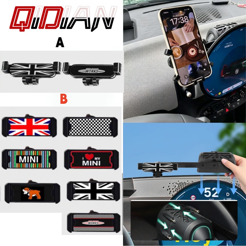 Dành cho Giá đỡ điện thoại ô tô MINI COOPER J01 / J05
