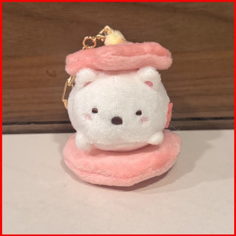 PF Sumikko Gurashi Ebifurai no Shippo Penguin Wagashi Tour Plushie Dễ Thương Góc Sinh Vật Túi Charm