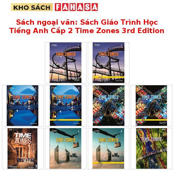 Sách ngoại văn: Sách Giáo Trình Học Tiếng Anh Cấp 2 Time Zones 3rd Edition