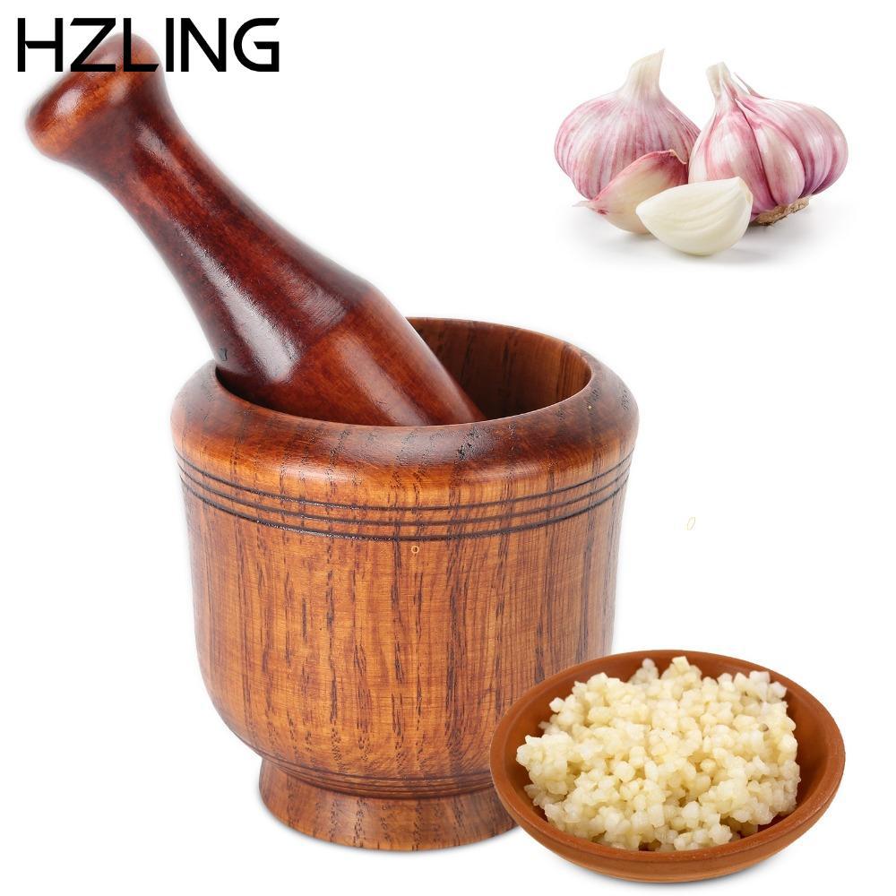 Máy xay gia vị HZLING, Bát mài thủ công bền bỉ, Tiện ích nhà bếp Đa chức năng Dễ dàng làm sạch vữa v