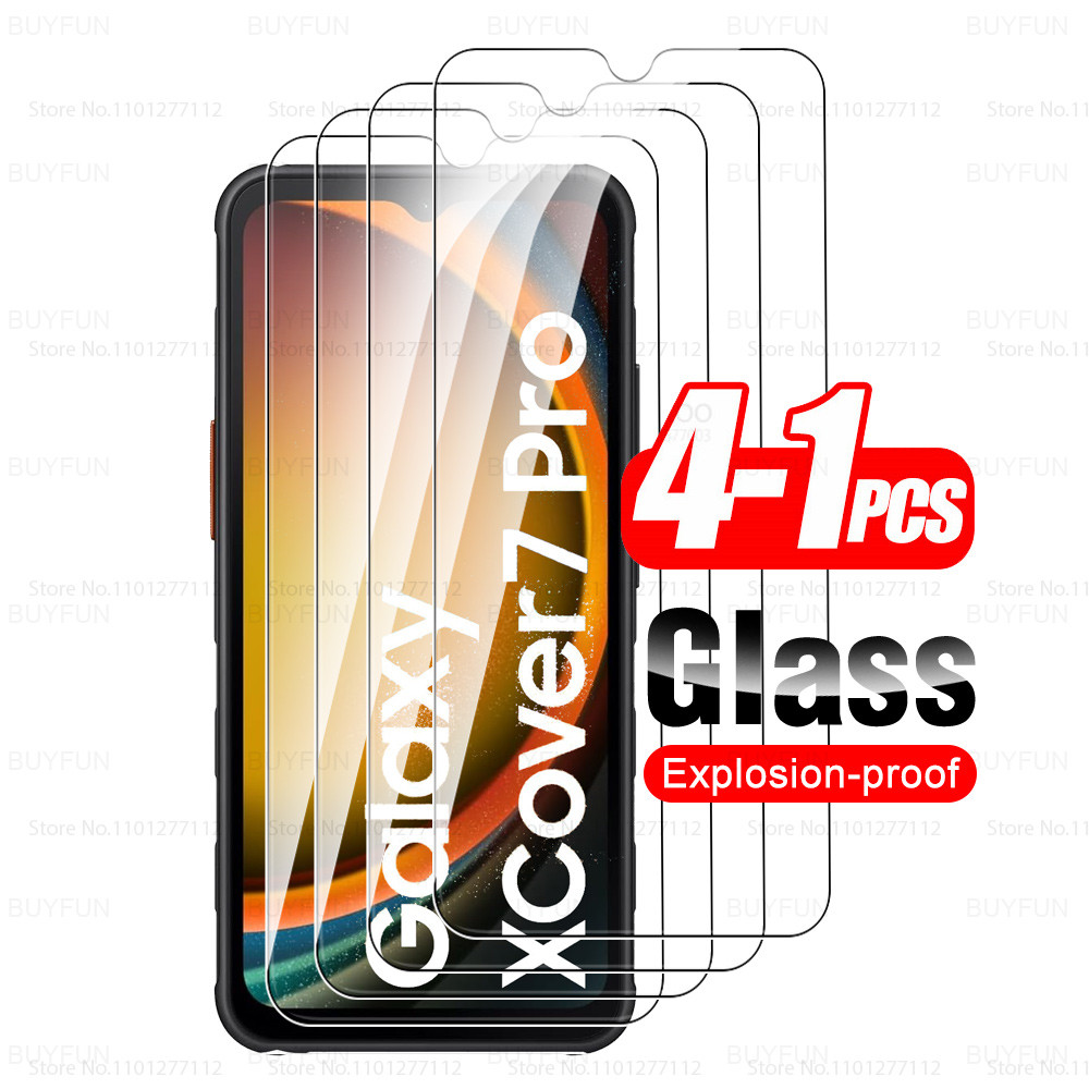 Dành Cho Samsung Galaxy XCover7 Pro 5G Glas 1-4 Chiếc Kính Cường Lực Samung XCover 7 Cover7 XCover7P