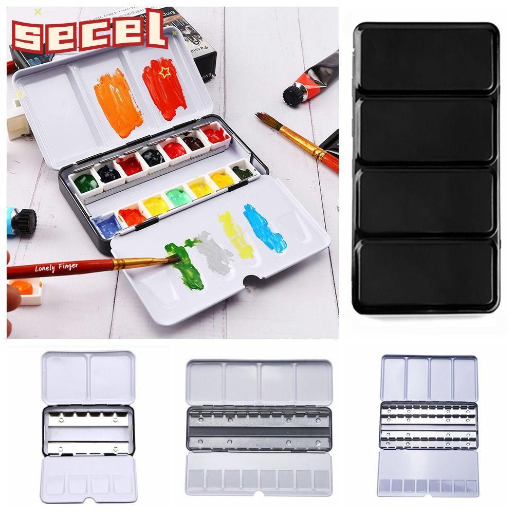 SECEL Pigment Box Flip Cover Lưu trữ màu nước sáng tạo di động