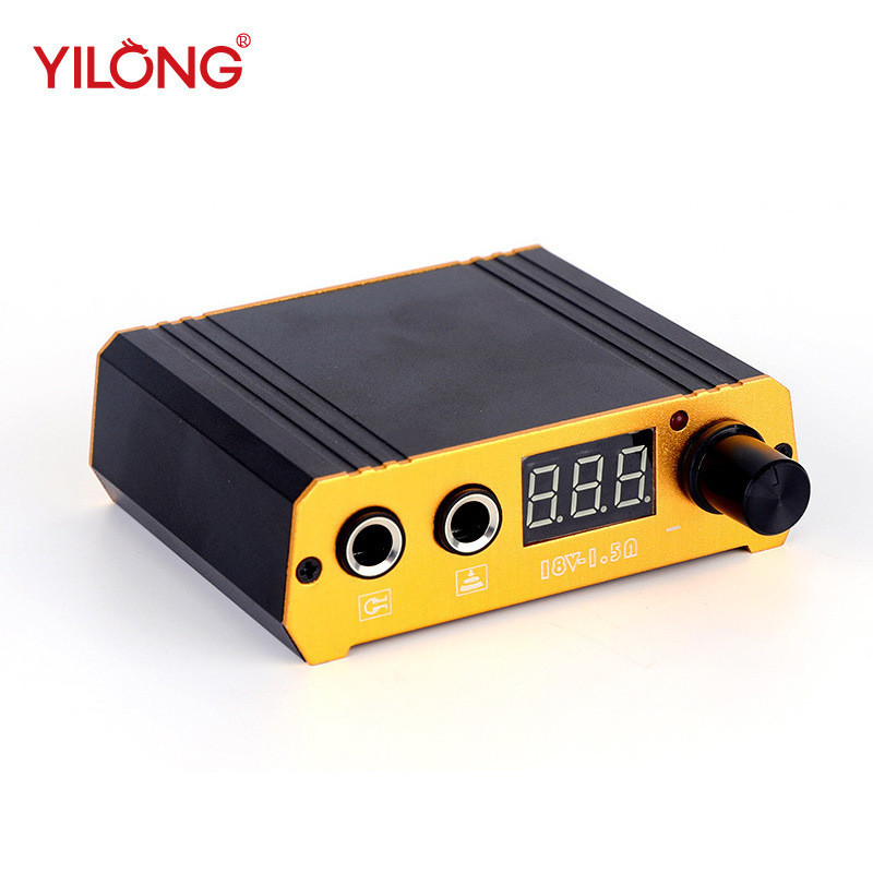 Allosaurus Mini Tattoo Power LED Màn hình LCD Không có chức năng chân Hình xăm Công tắc chân xuyên b