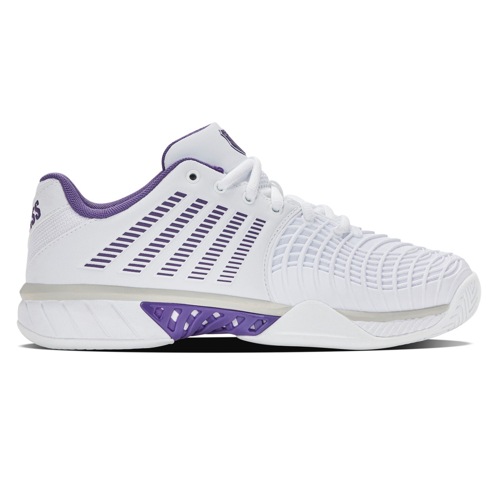 Giày Pickleball Nữ Kswiss EXPRESS LIGHT 3 WHITE/PURPLE HAZE