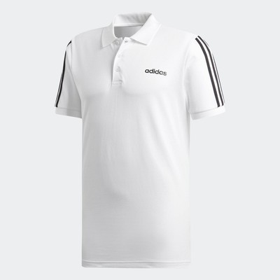 adidas Lifestyle 3-Stripes Polo Shirt Men White EJ0926