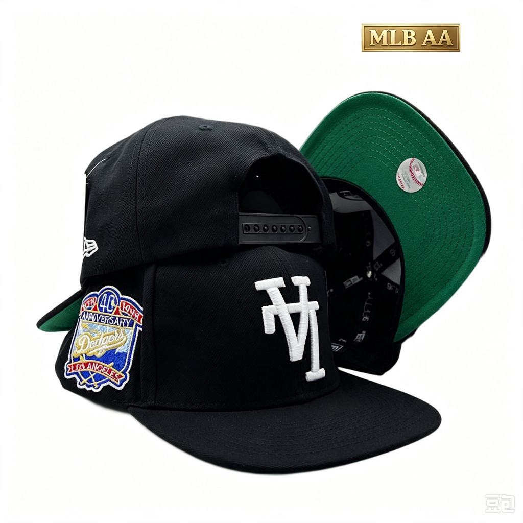 Phiên bản mới tháng 8AA-Có thể điều chỉnh Mũ bóng chày Major League MỚI ERA 9FIFTY LOS ANGELES DODGE