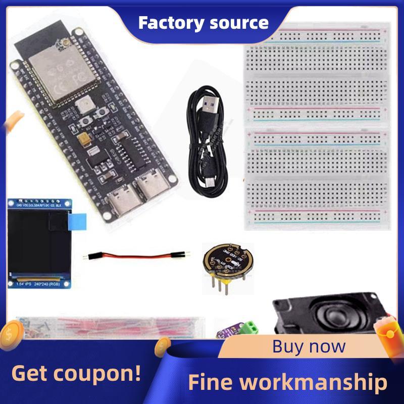 DIY AI Voice Chatbot Kit --N16R8 Ban Phát Triển Với Màn Hình 1.54 Inch Disply Cho Xiaozhi