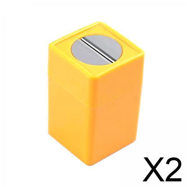2-6pack Blade Disposal Case Organizer Blade cho Nail Salon Khách sạn Salon tóc