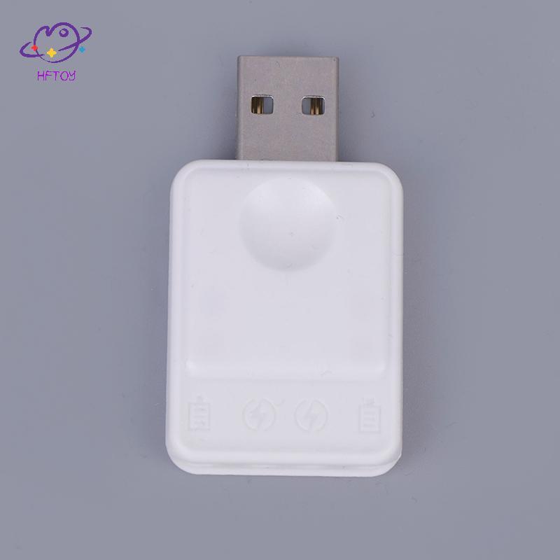 HFTOY CR425 Sạc Pin Phao Câu Cá Điện Sạc CR425 Pin Sạc USB 2 Lỗ Sạc Cho Phao Câu Cá LED ~