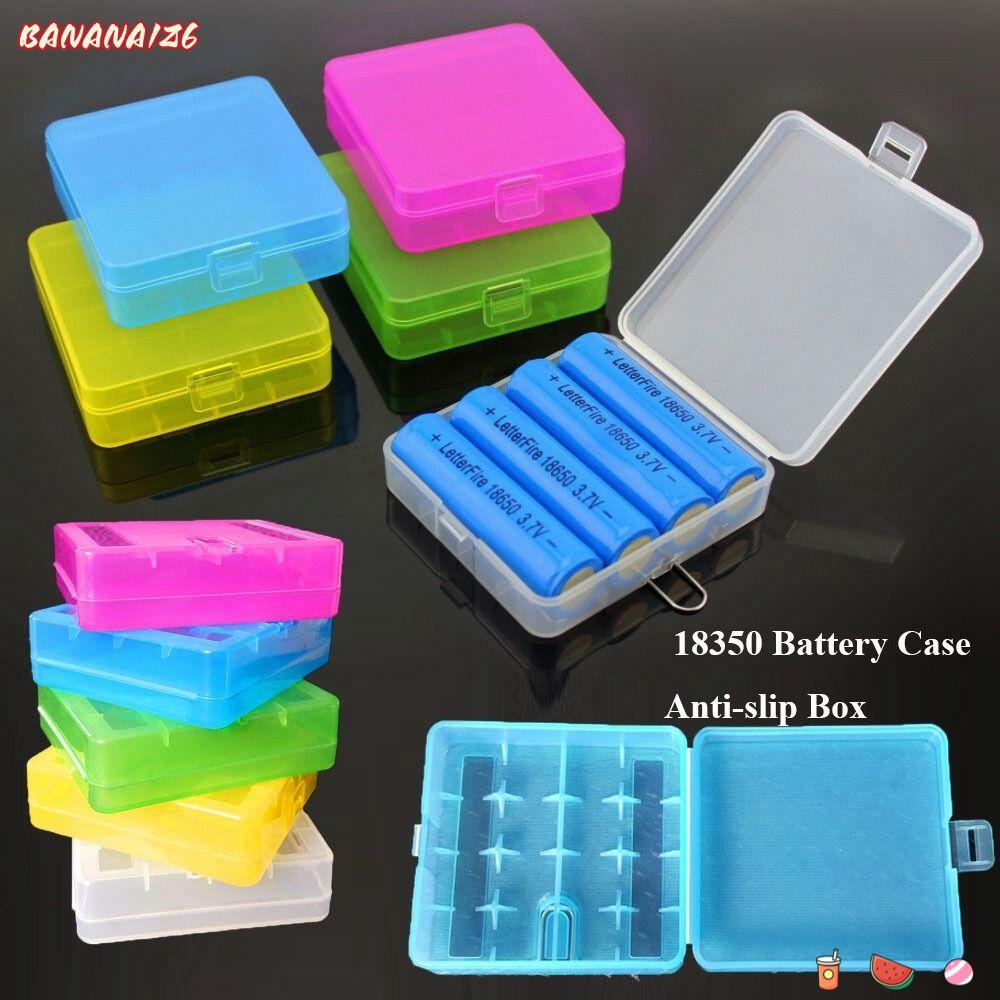 Hộp Pin BANANA1Z6 18650, Pin AA 4 Nhựa, Hộp Đựng Pin Sạc Coloful Chống Trơn Trượt Chất Lượng Cao 183