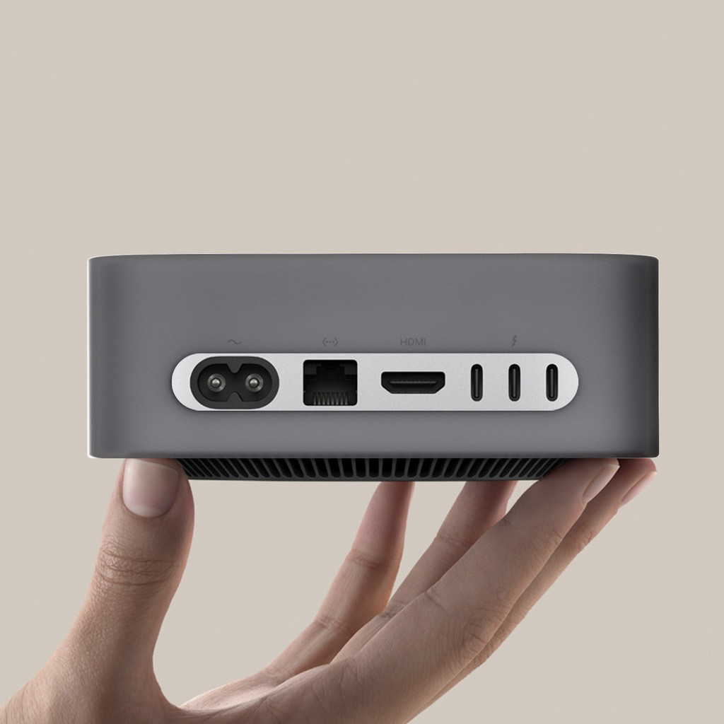 Thích hợp cho 2024 Vỏ bảo vệ silicon Mac mini M4 / M4pro Bao gồm tất cả Vỏ di động chống sốc Phụ kiệ