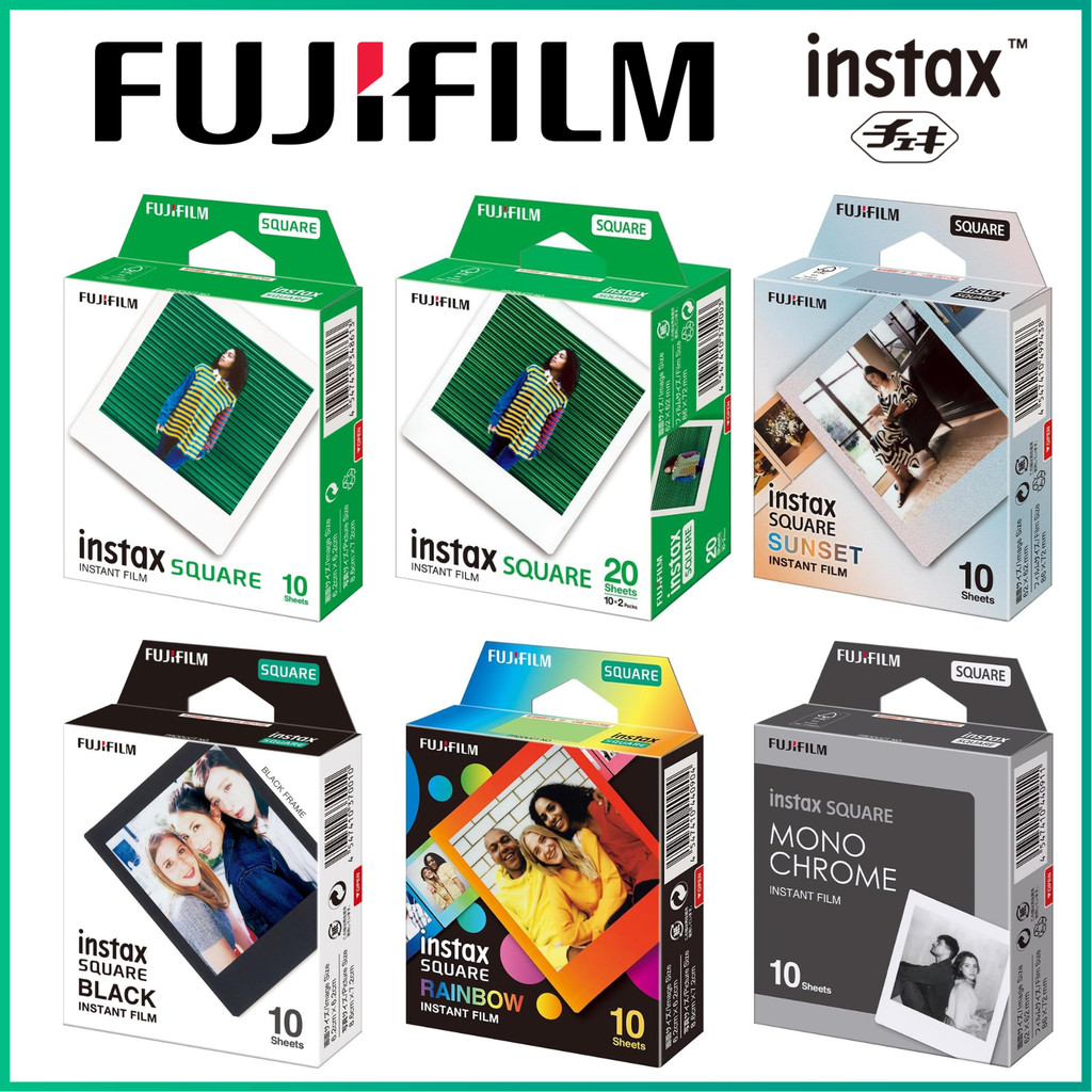 FUJIFILM instax SQUARE Cheki Square Film Instant Camera Film