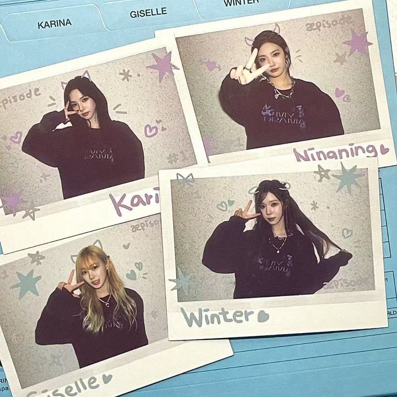 Aespa Photocard Giselle Giselle Homemade kpop Polaroid