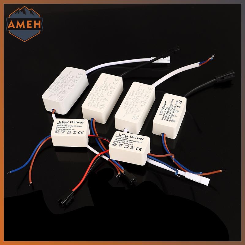 Technicolorepic 1PC 1-3W 3-5W 4-7W 8-12W12-18W 18-24W LED Driver Light Transformer Bộ chuyển đổi ngu
