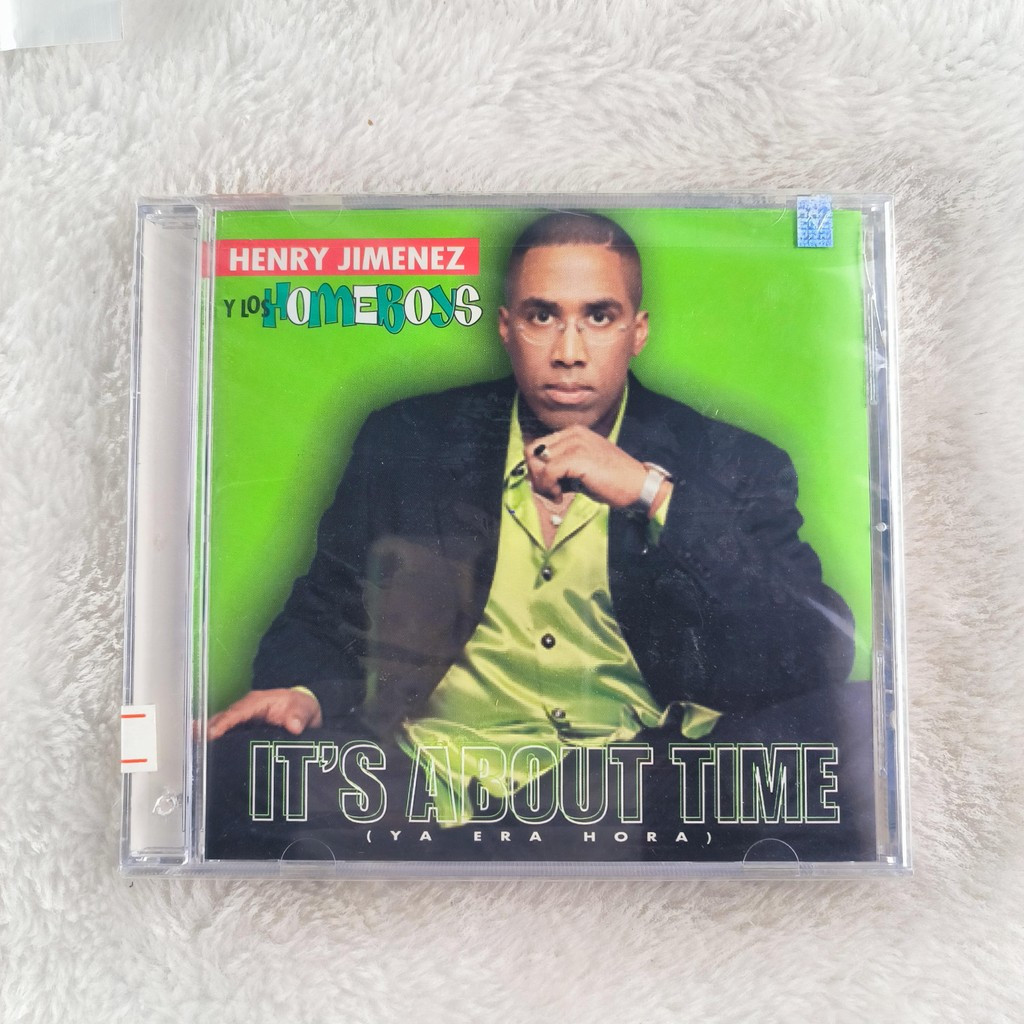 Z720 Henry Jimenez Y Los Homeboys It 's About Time (Ya Era Hora) CD Album C0103