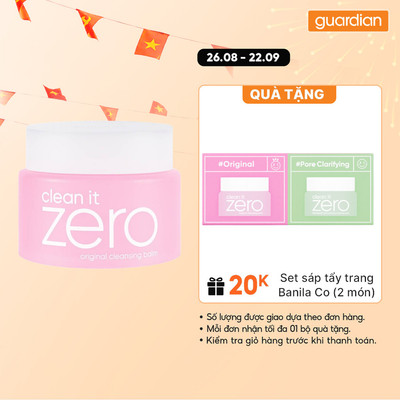 Sáp Tẩy Trang Banila Co Clean It Zero Original Cleansing Balm | Guardian Việt Nam