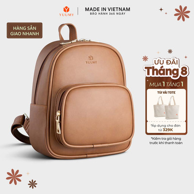 Balo Yuumy (Thời trang nữ cỡ trung - Balo da Liberal YBA55) Bagsmart