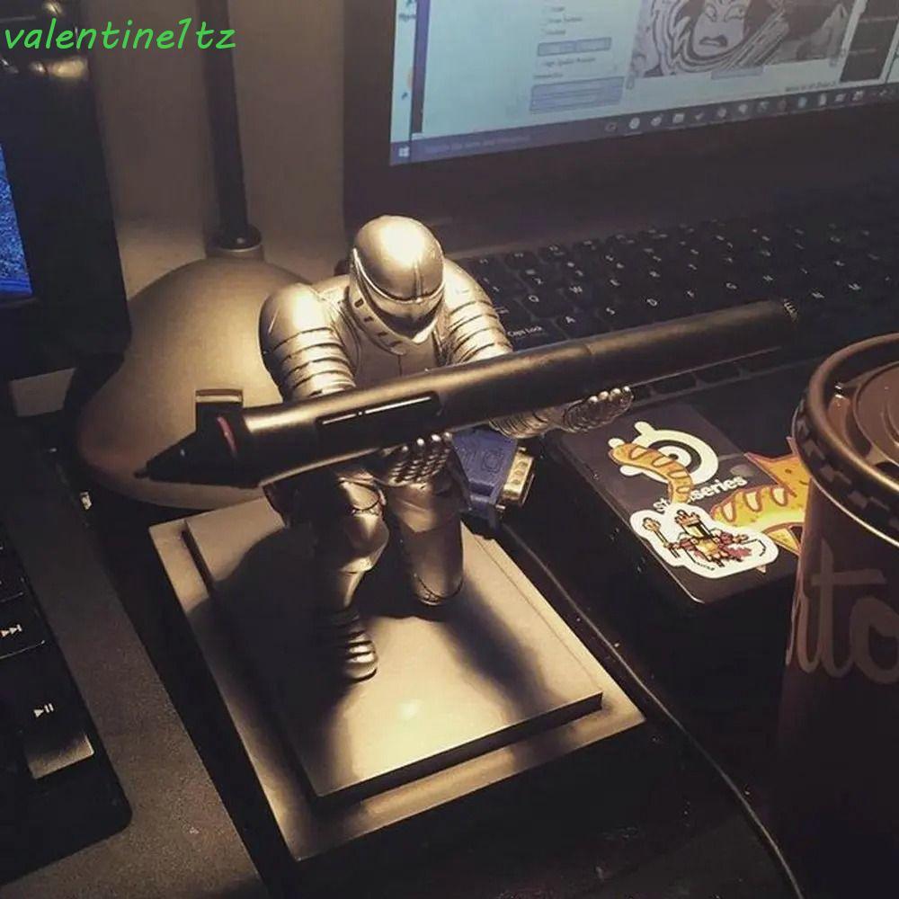 YOGIC Executive Knight Pen Holder, Executive Knight Armor Hero Hero Hero Pen Holder, Phụ kiện lưu tr