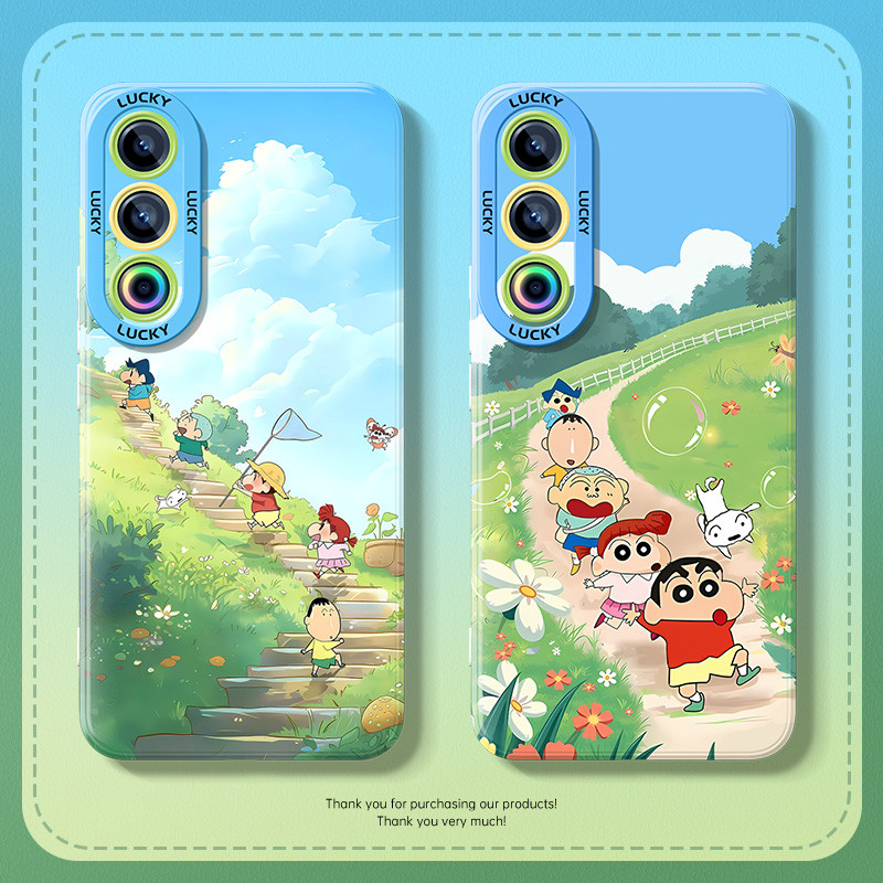 Crayon Shin-Chan Thích Hợp Cho Meizu 21 Vỏ Điện Thoại Meizu 21Pro Đơn Giản Meizu 21note Chống Sốc Me