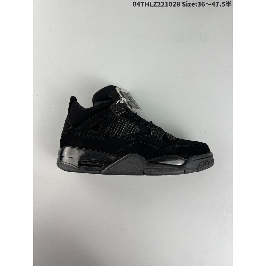 Giày đen cổ điển Air Jordan 4 40451-010 GNBC