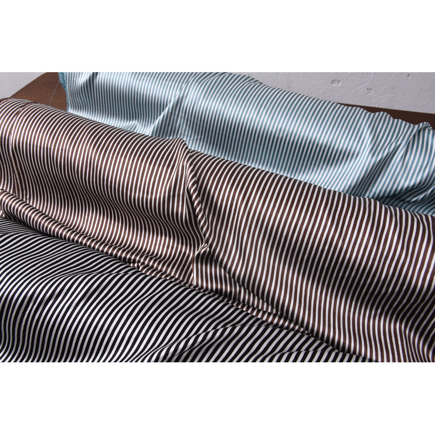 Hubu Shop Mềm Dọc Đường Mịn Lụa Co Giãn Satin 1.08m Rộng 79 Yuan Một Mét