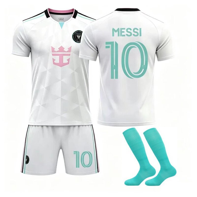 Mùa giải 2026-27 Inter Miami CF Áo thể thao sân khách thứ hai Lionel Messi Luis Suárez Bộ bóng đá có
