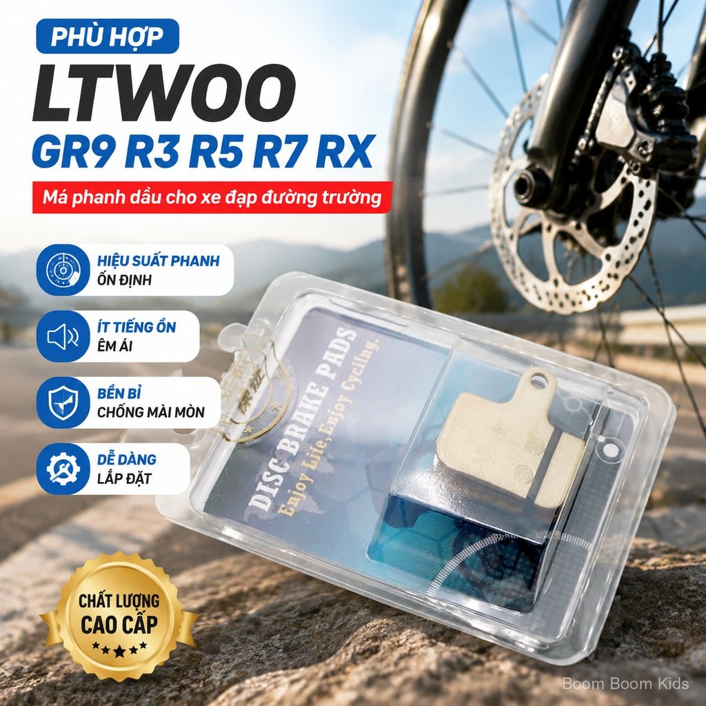 Má phanh đĩa dầu cho xe đạp đường trường LTWOO GR9 R3 R5 R7 RX, thay thế chính hãng bền