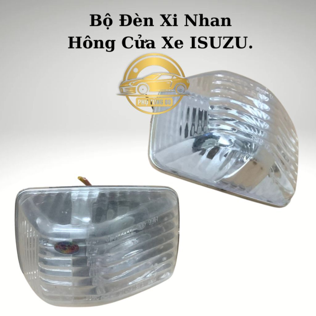Đèn Bên Cửa, Đèn Xi Nhan Hông Cửa Xe Tải ISUZU 1.9-8 Tấn, QKR 210, 230, 270, 91Ps, NQR 550, NPR 400,
