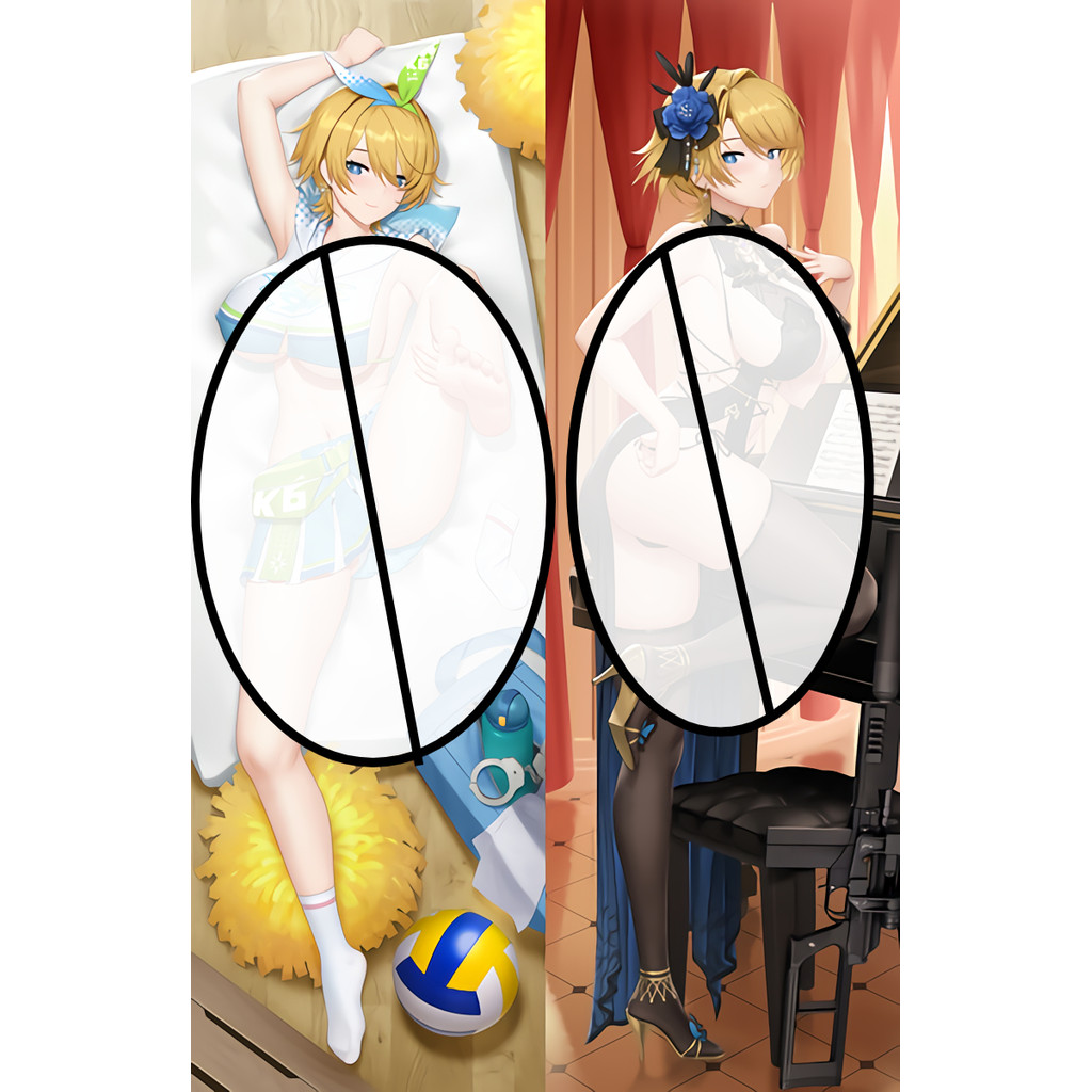 Nikita Anime Dakimakura Thân Gối Bé Gái Mặt Trước 2 Ôm Gối Bao Manga