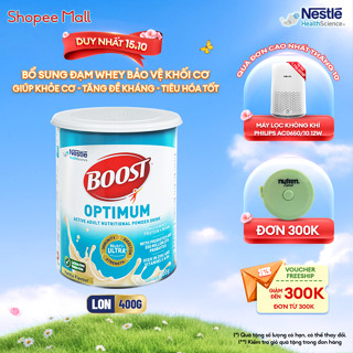 Sữa Bột NESTLÉ BOOST OPTIMUM Singapore Bổ Sung Dinh Dưỡng Cho Người Lớn Tuổi 400G