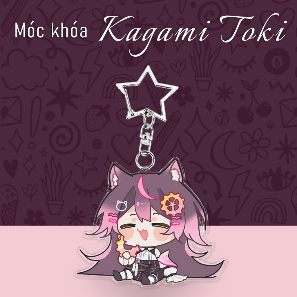 Móc khóa Kagami Toki Vtuber ( Sản phẩm độc quyền của Vietuber )
