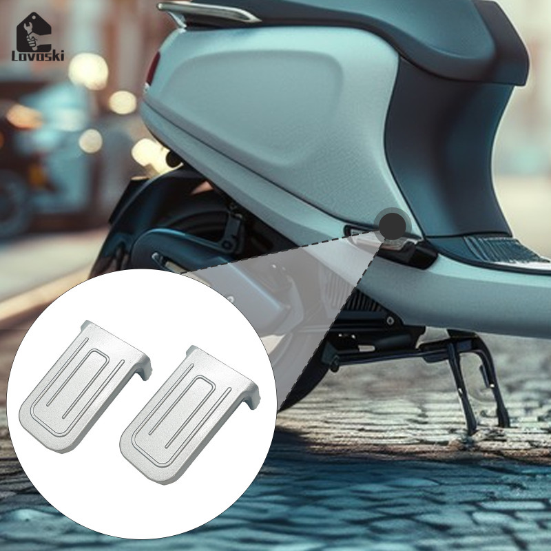 Xe Đạp Điện DE8 - Bàn Đạp Phía Sau & Chốt Chân Hành Khách Dễ Lắp Đặt