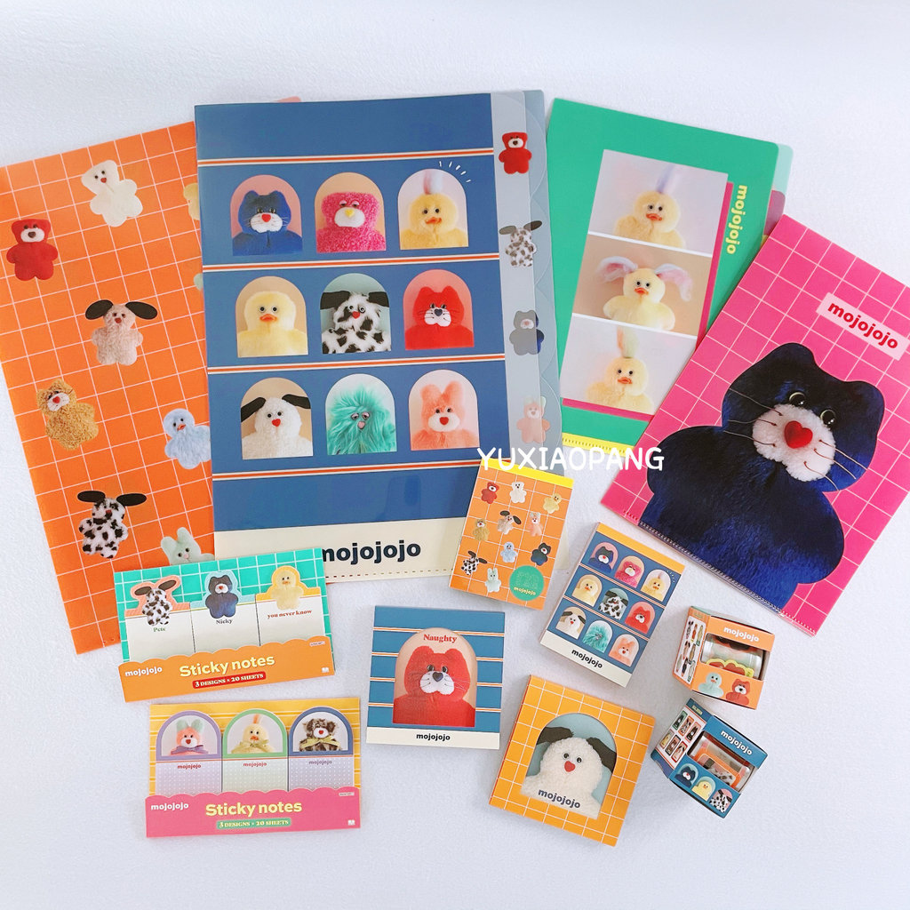 Ayumi Ozaki mojojojojo Doll Series Limited Nhật Bản Sun Star Thư mục Note Pad Sticker Note Note Note